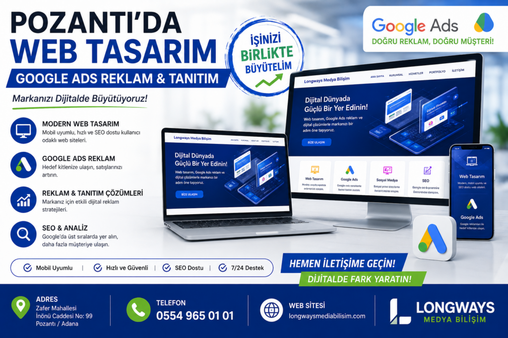 pozantı web tasarım
web tasarım pozantı
#PozantıWebTasarım
#GoogleAds
#SEOHizmeti
#AdanaWebTasarım
#PozantıSEO
#KurumsalWebSitesi
#DijitalReklam
#GoogleReklam
#WebTasarım
#LongwaysMedia
#PozantıBilgisayar
#AdanaSEO
#MobilUyumluSite
#İnternetSitesi
#GoogledaÜstSıra